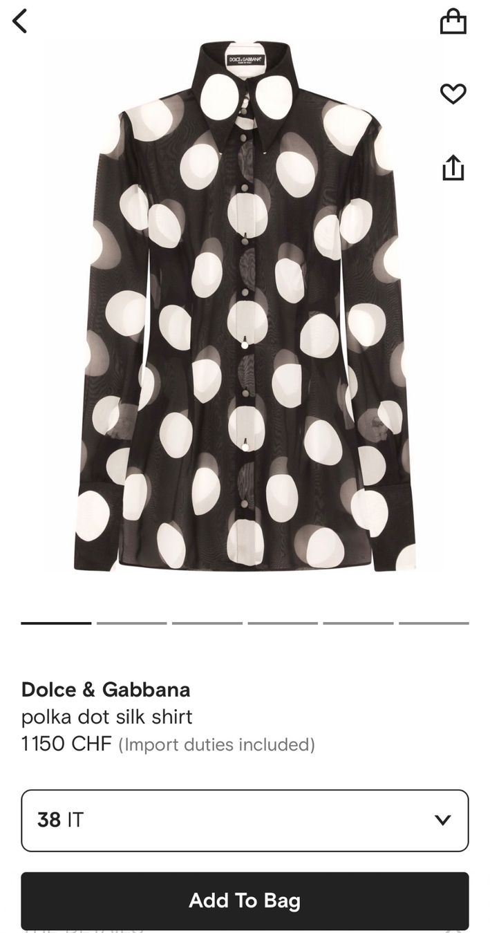Dolce & Gabbana Blusen: Dolce & Gabbana Seiden Bluse NEU – Neu und originalverpackt aus Wetzikon ZH von Deba26 6