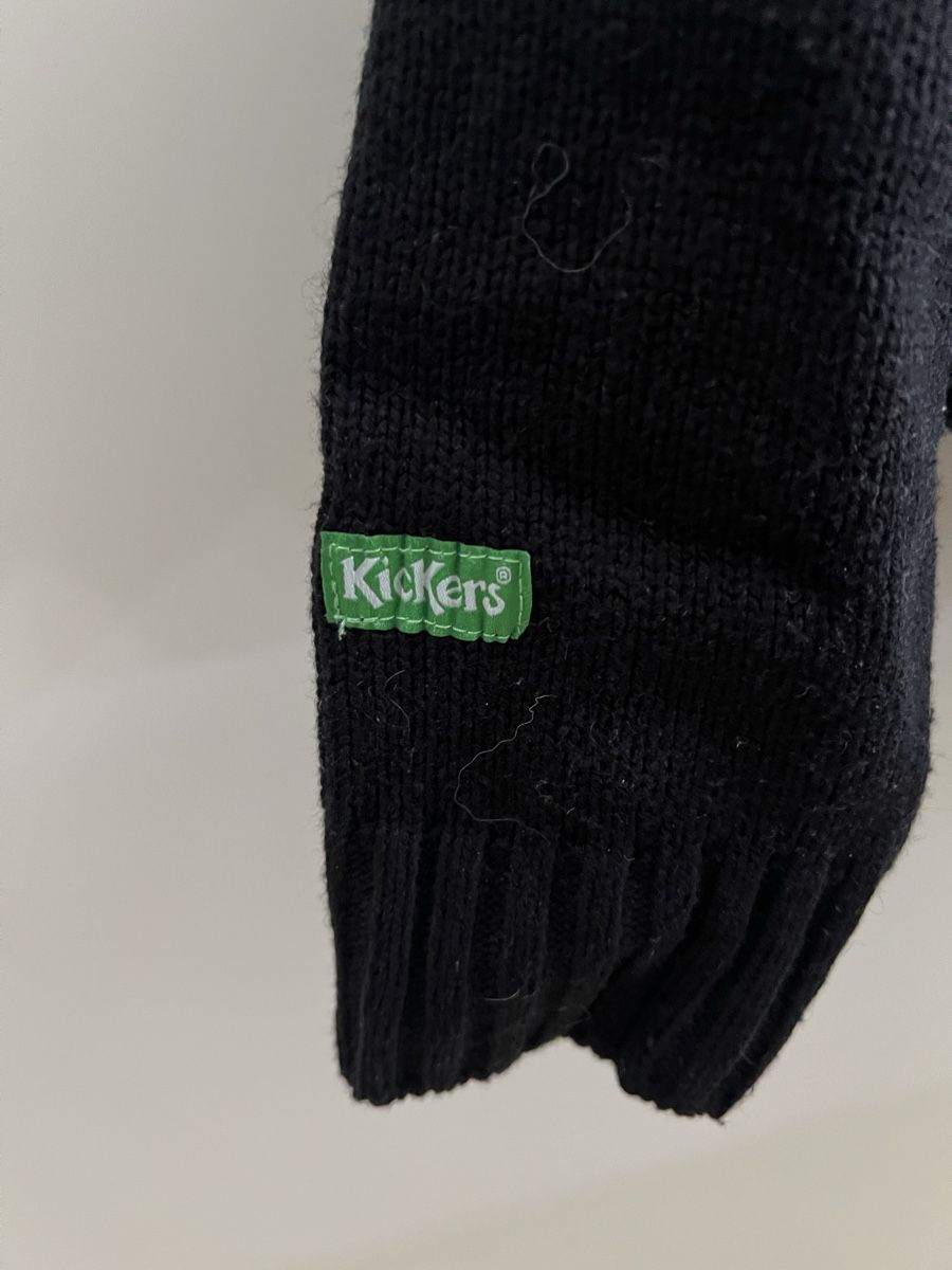 Kickers Maglioni & Felpe: Black knitted Kickers sweater // Schwarzer Strickpullover – Usato da Zürich venduto da Lorena.rgg 1