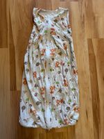 Herziger Sommer-Schlafsack mit Waldtieren ca. 80cm