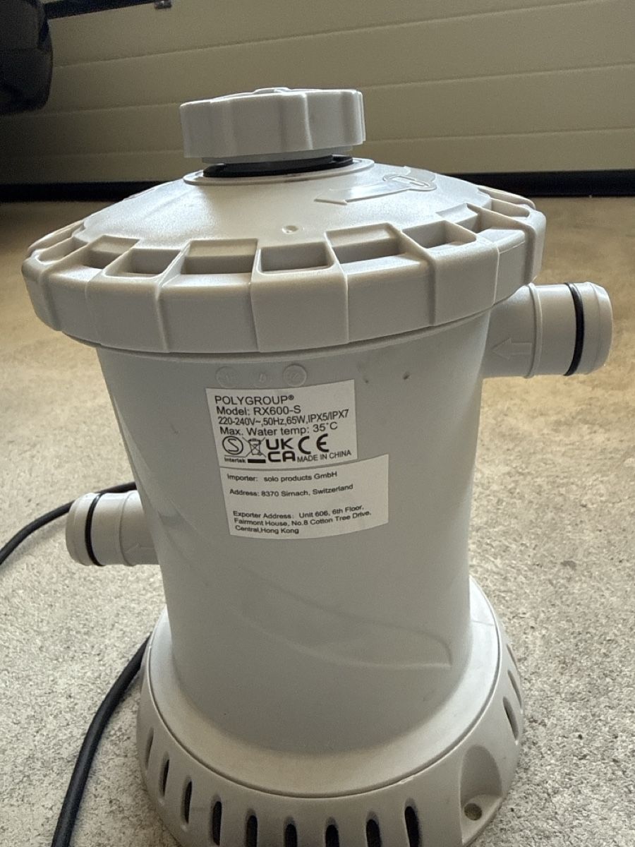 Piscine: Summer Waves Patronenfilter-Pumpe RX 600 – Usato da Neftenbach venduto da Blade230S 1