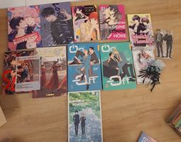 Bl, Yaoi Manga set + Standees