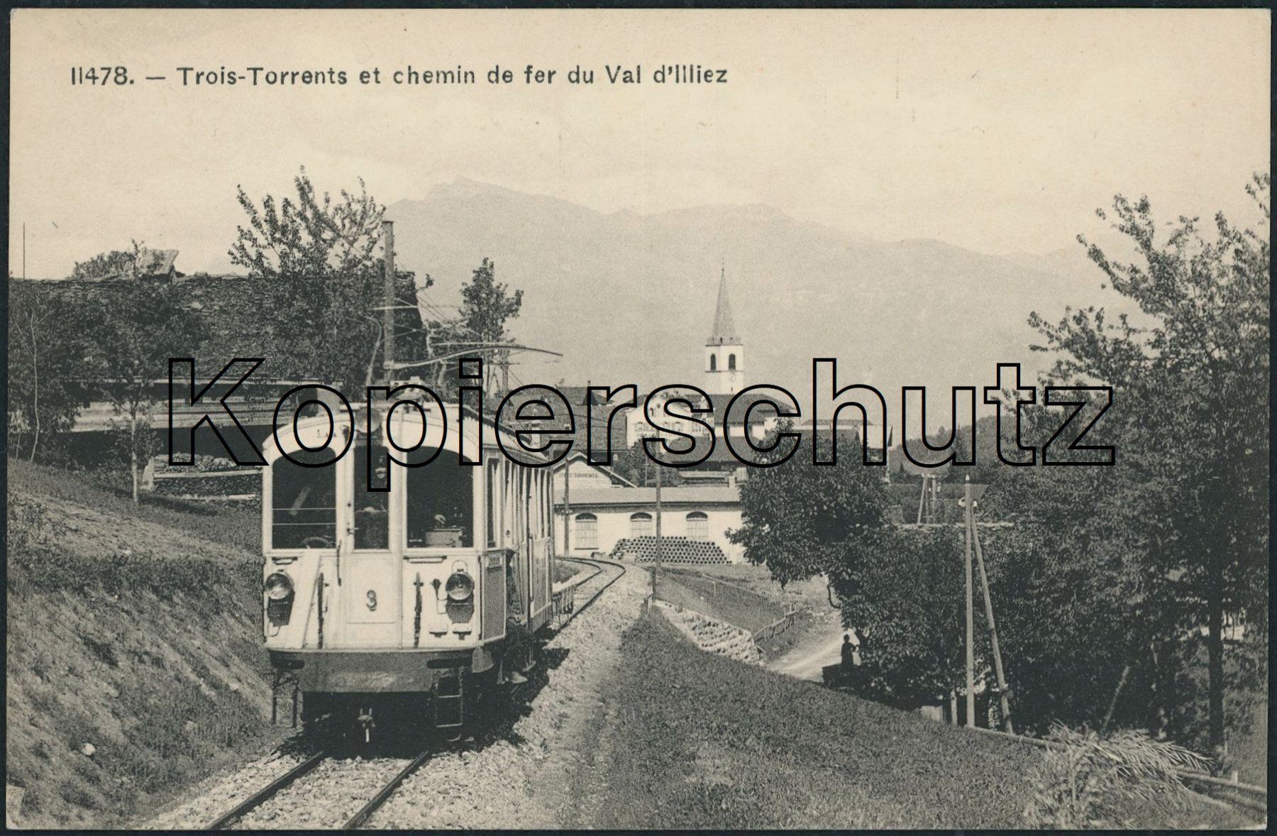 Ansichtskarten: VS Troistorrents - Bahn MCM – Neu (gemäss Beschreibung) aus Schindellegi von dormay