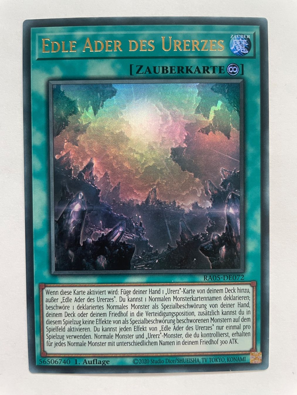 Yugioh Carte collezionabili: YuGiOh Edle Ader des Urerzes – Nuovo (secondo la descrizione) da Altstätten SG venduto da ChangeMaker