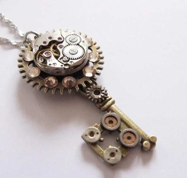 Altri gioielli: Unikat Steampunk Anhänger mit Kette – Nuovo (secondo la descrizione) da Schwanden GL venduto da UHRKNALL