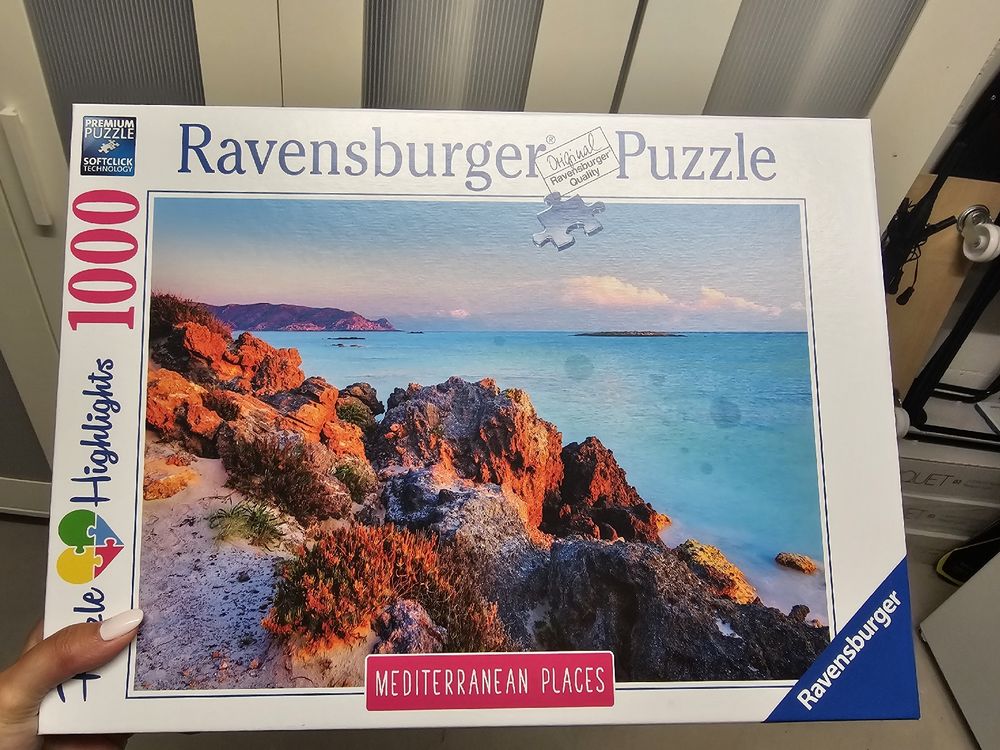 Lantern Press 1000-Teile-Puzzle – Pazifik-Nordwesten, Meerestiere, Geometrisch – Inkl. Poster – Umweltfreundlich Aus Seattle