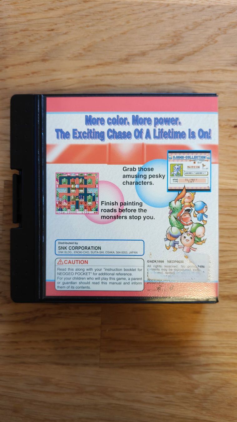 Snk Spiele: Crush Roller Neo Geo Pocket Color – Gebraucht aus Granges-Marnand von Widget 1