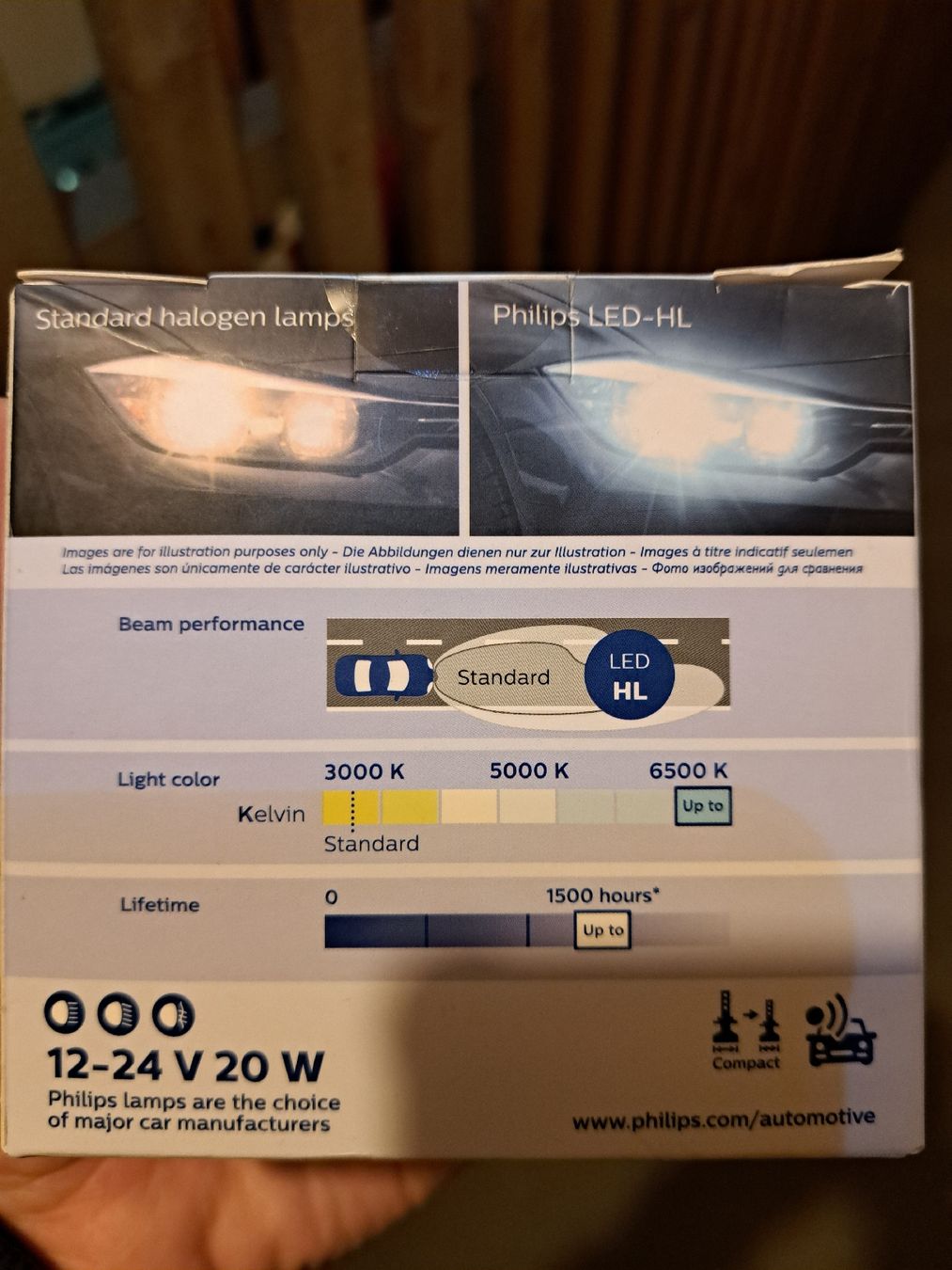 Philips Lampade: Led 12v 24v H7 Philips Neue – Nuovo e nell'imballaggio originale da Emmenbrücke venduto da Qalku.live.it 2