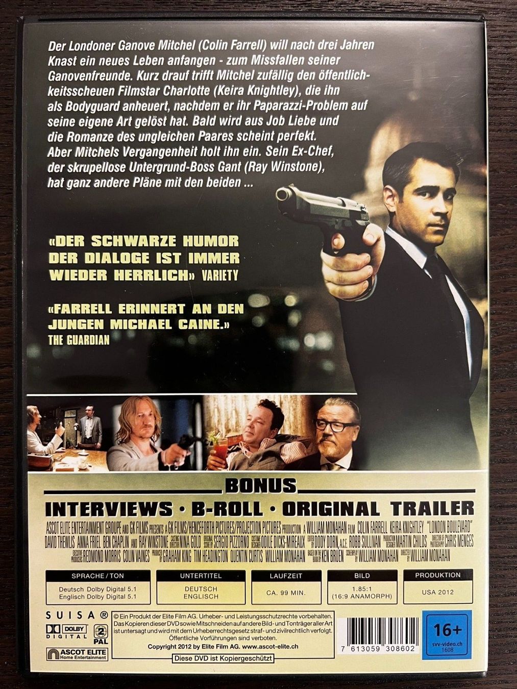 Tutti i DVDs: London Boulevard – Usato da Zürich venduto da FilmFreunde 1