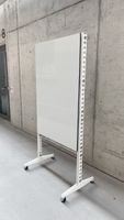 USM Display Whiteboard fahrbar, Stellwand beidseitig