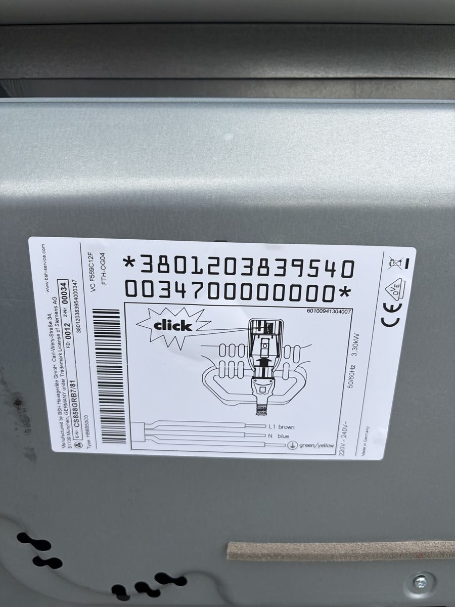 Siemens Forni: Siemens Ofen Backofen WIFI – Usato da Gossau SG venduto da N.Damann.GmbH 4