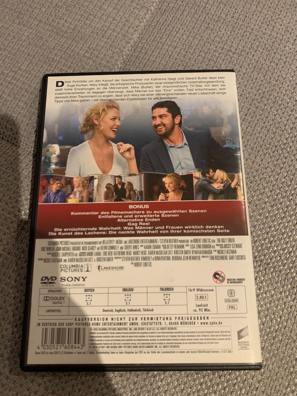 Tutti i DVDs: DVD Die nackte Wahrheit – Usato da Kandersteg venduto da Betty_89 1