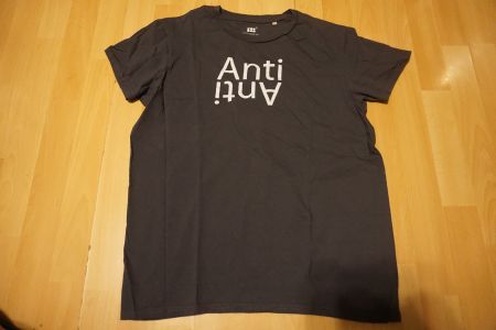 Cooles Anti Anti T-Shirt, Grösse M, neuwertig!
