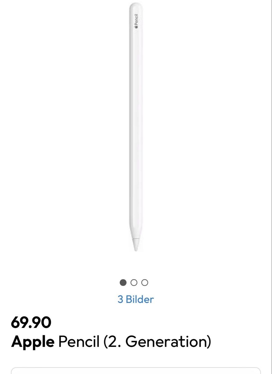 Apple Penna & Evidenziatori: Apple Pencil (2. Generation) – Usato da Oftringen venduto da ste_mp2b