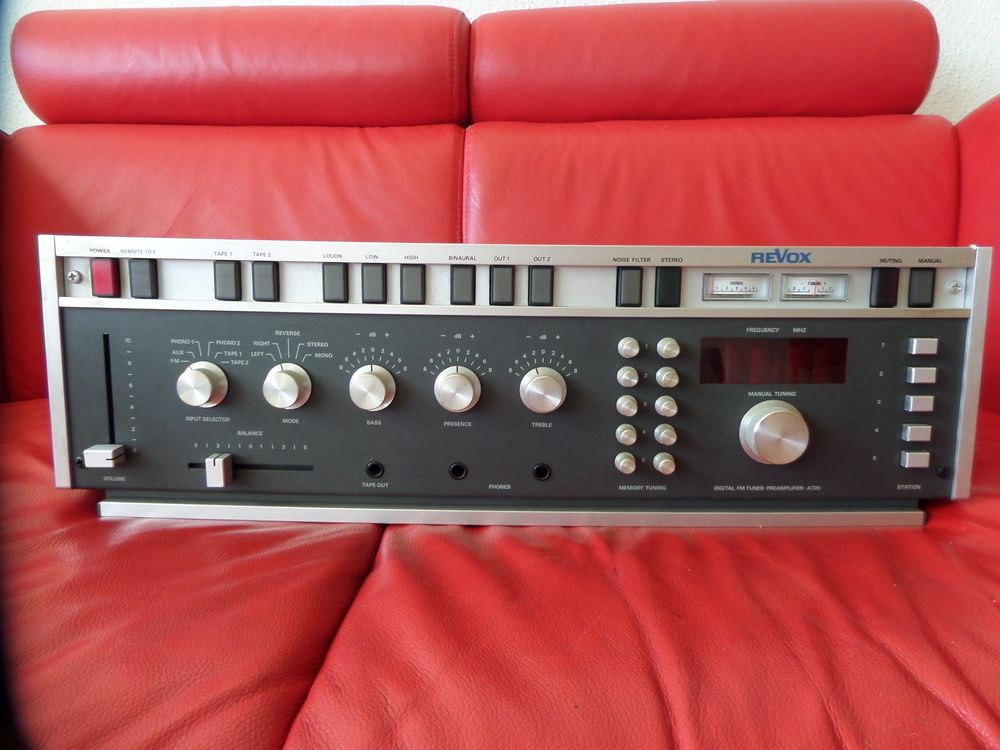 Revox A720 Vor-Verstärker/Tuner Receiver Sehr guter Zustand! (Gebraucht ...