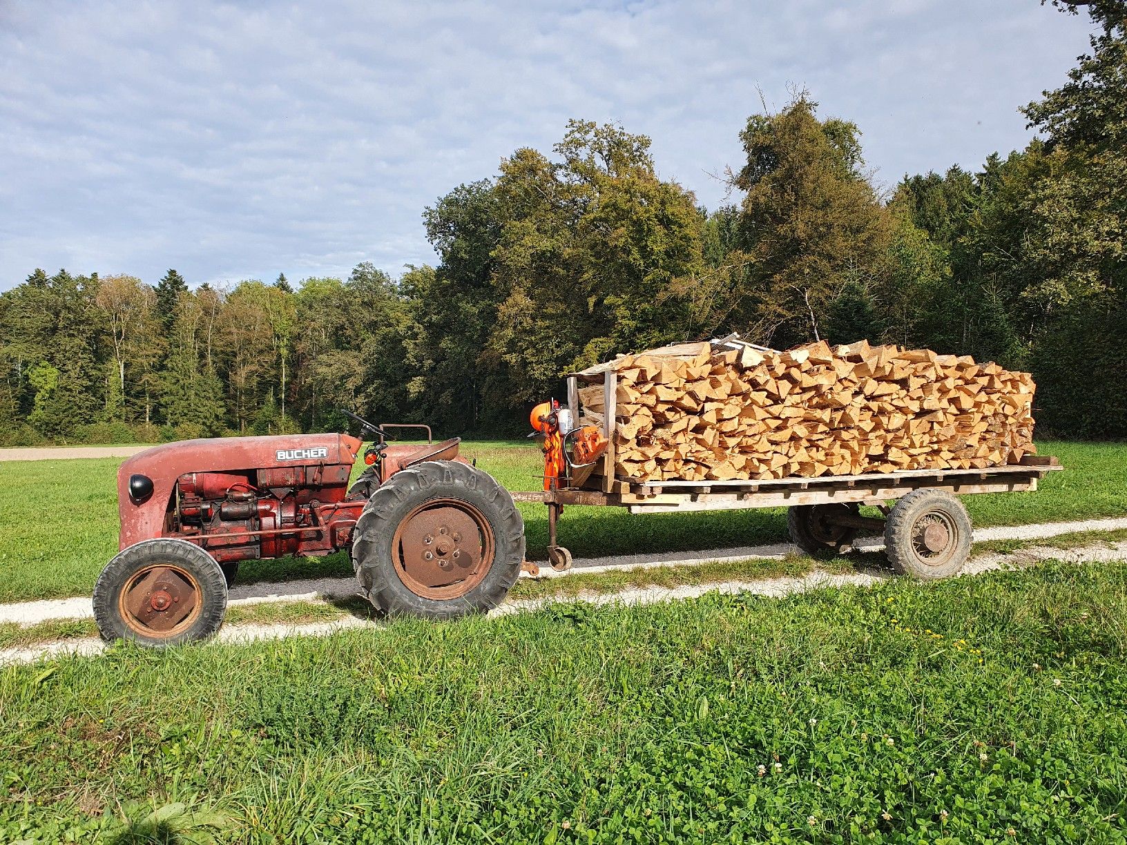 Remorques: Holzwagen – D'occasion à Grafenried par husqvarnatobi 4