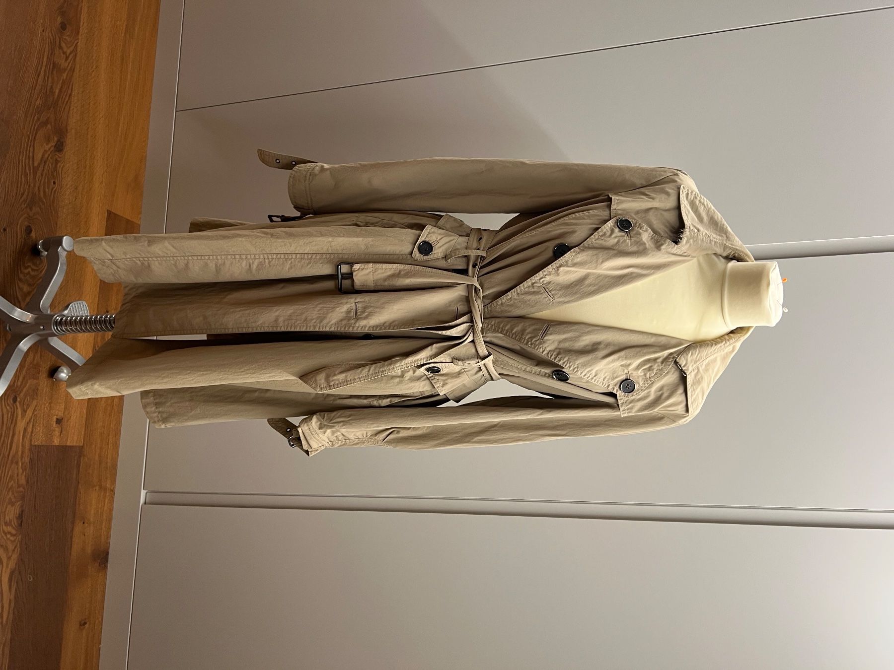 Cappotti: Klassischer Trenchcoat, beige – Usato da Gamprin venduto da sim_7whp 2