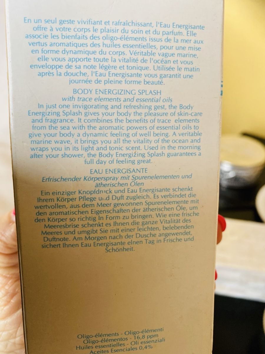 Idratazione: Daniel Jouvence Body energizing Splash neuf – Nuovo e nell'imballaggio originale da Belmont-sur-Lausanne venduto da chu_vxf5 2
