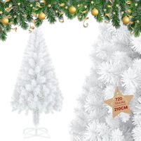 Künstlicher Weihnachtsbaum 210cm weiß, 720 Spitzen