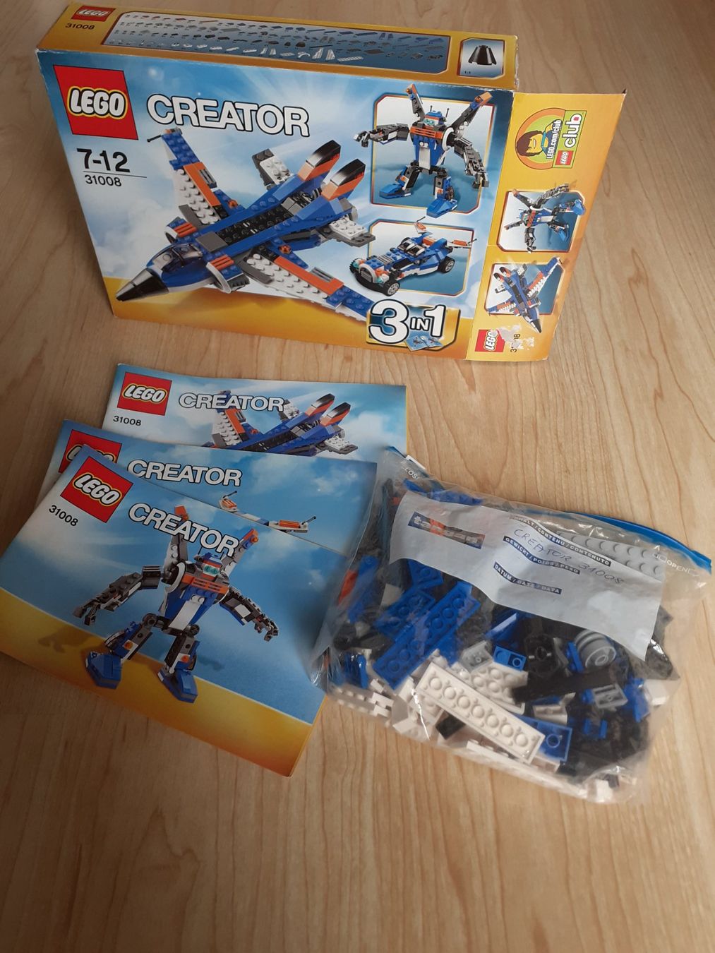 Lego Baukästen: *Lego Creator 31008- Power Jet* – Gebraucht aus Hinterkappelen von klebaluka08 2