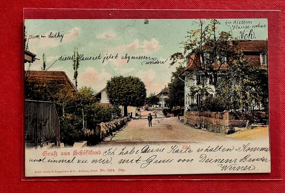 Schöftland - Dorfstrasse - 1903 | Kaufen Auf Ricardo