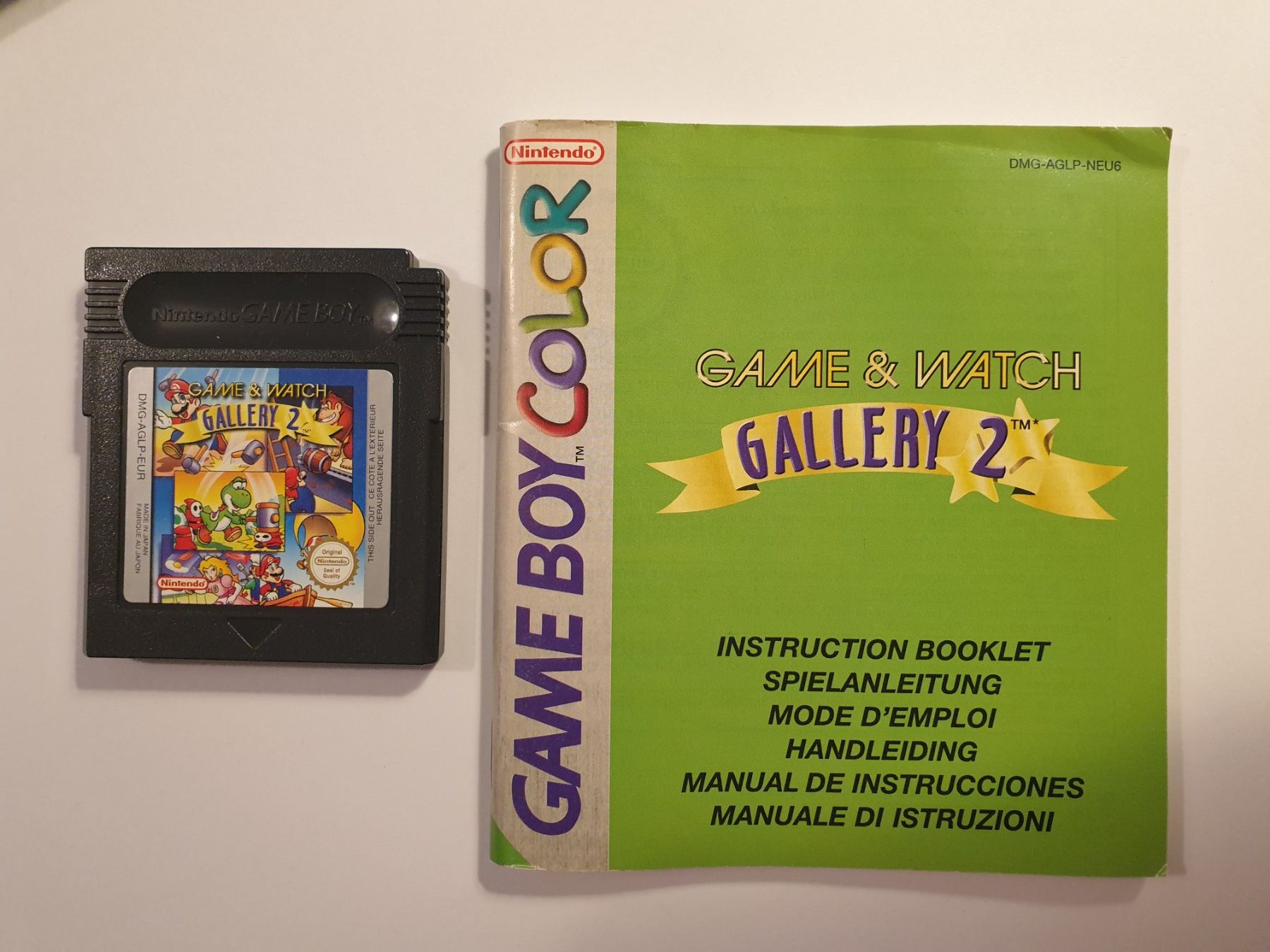 Giochi: Game&Watch Gallery 2 Gameboy inkl. Anleitung – Usato da Rain venduto da Rou_z26r