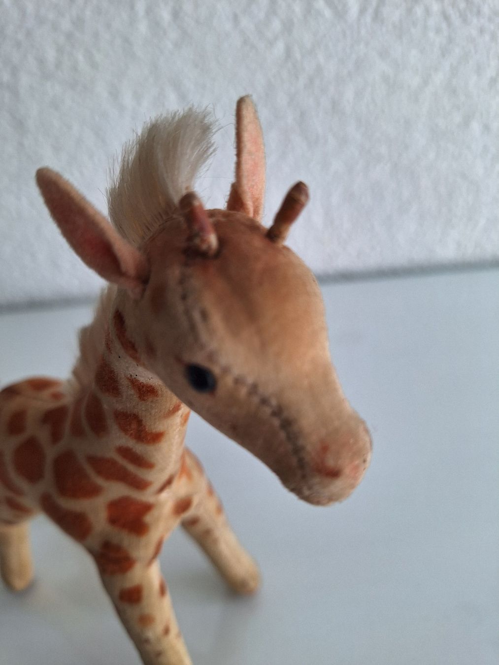 Steiff Giocattoli: Steiff Giraffe aus Samtplüsch – Usato da Sissach venduto da luvama 6