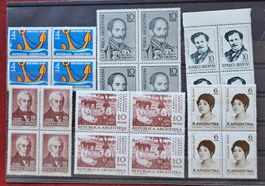 ARGENTINIEN - 4er-Bl. **, ~1965