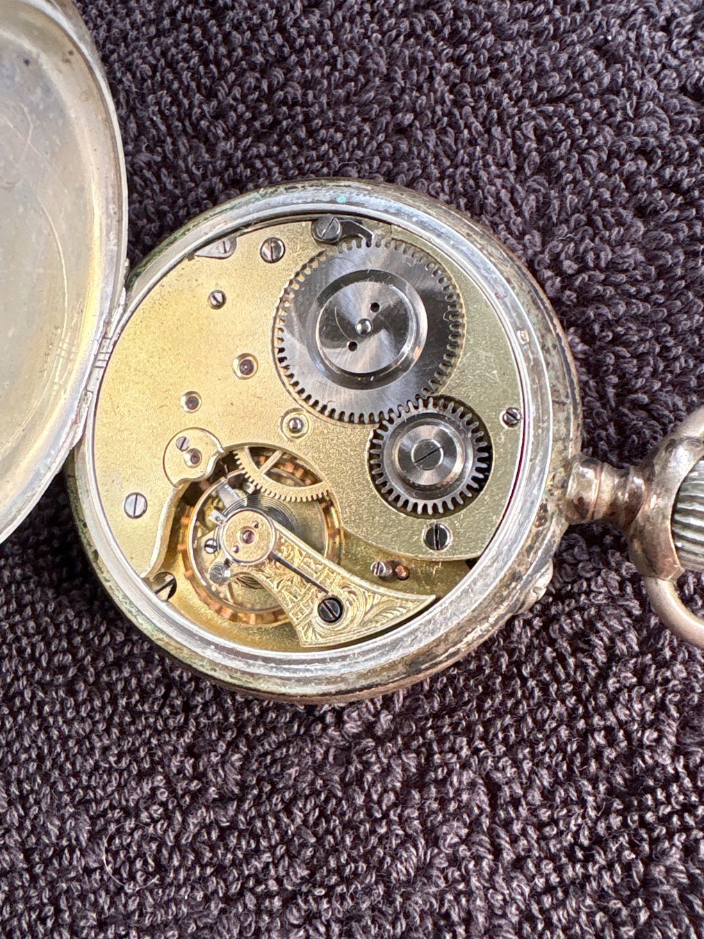 Glashütte Orologi: Taschenuhr 800 Silber System Glashütte – Usato da Schlieren venduto da Luxury.Time 5