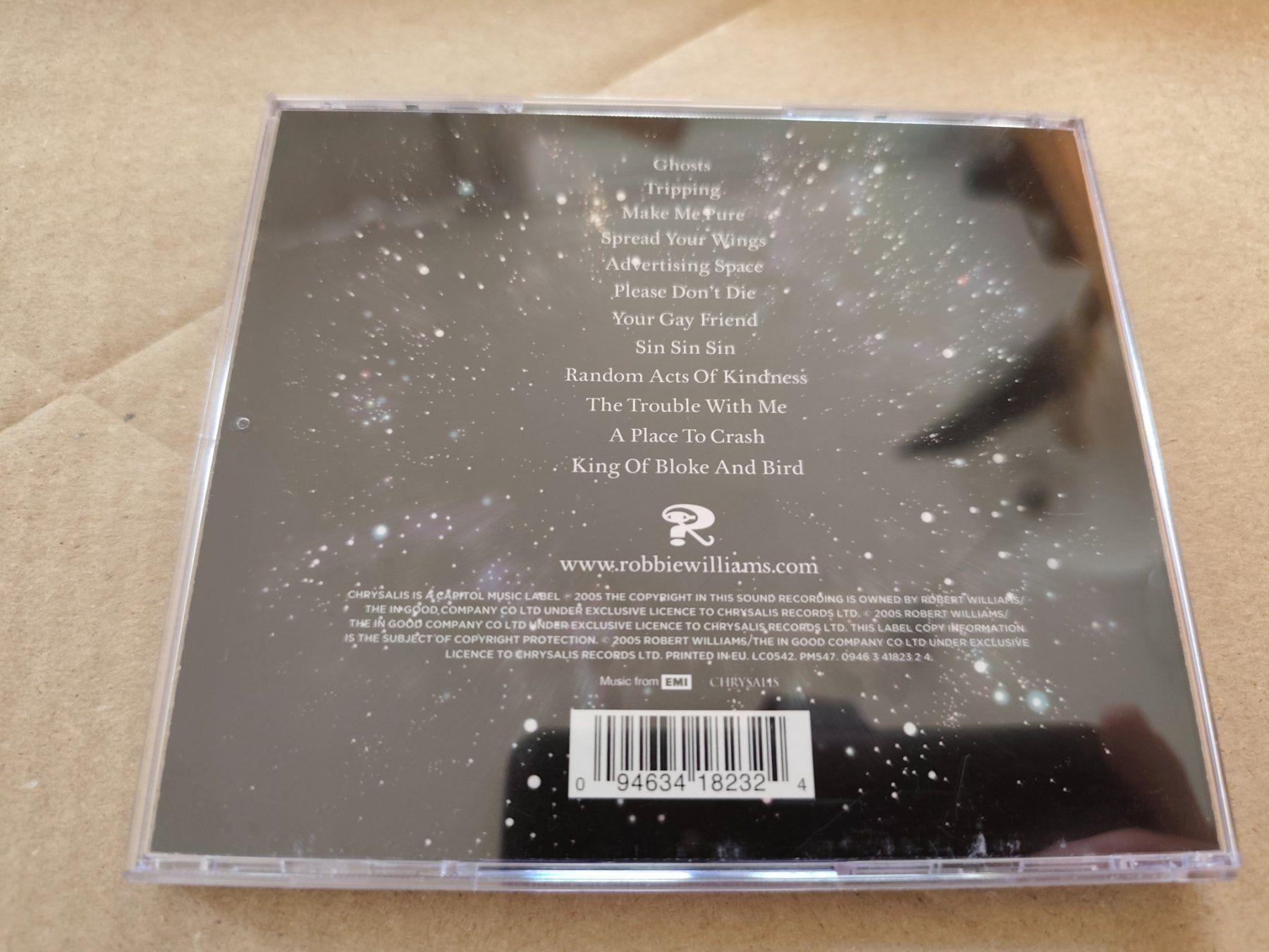 CD: Robbie Williams Intensive Care – Usato da Zofingen venduto da noise123 1
