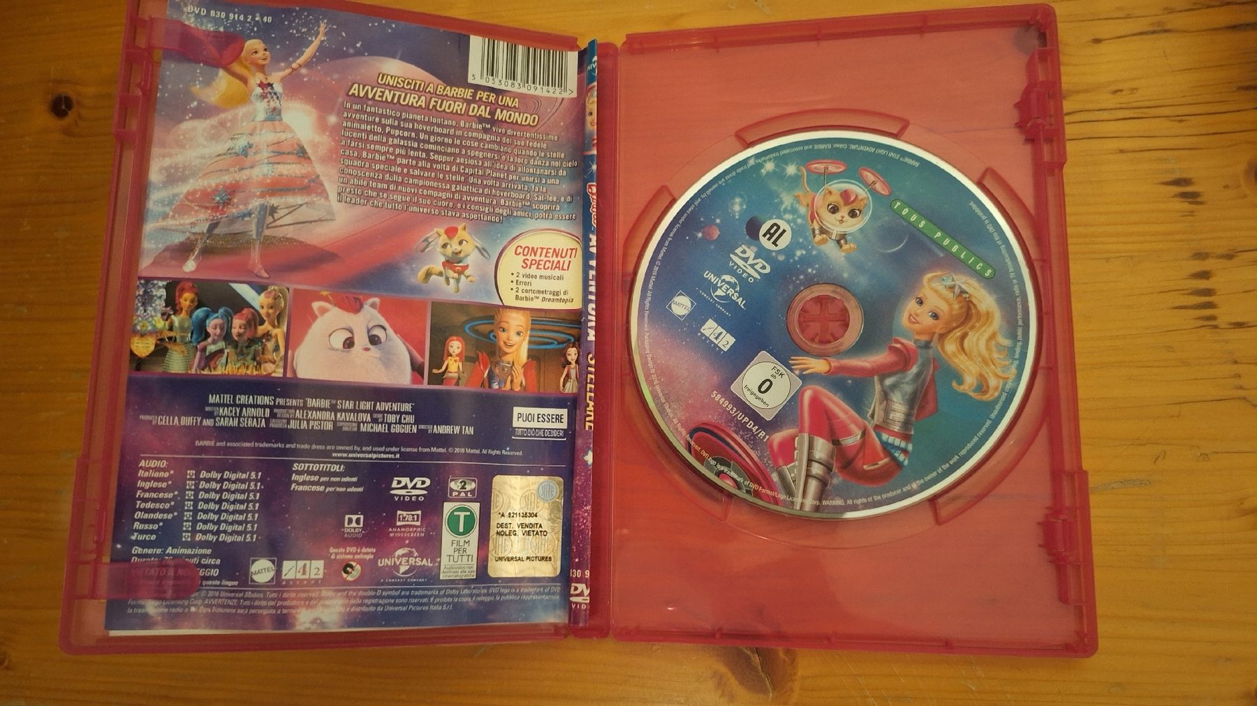 Tutti i DVDs: Barbie Sternenlicht-Abenteuer DVD – Nuovo (secondo la descrizione) da Dintikon venduto da lec_89sx 1