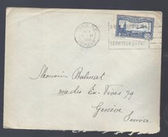 FRANCE lettre Poste aérienne