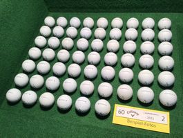 60 Golfbälle Callaway Supersoft (schön) bis 2021