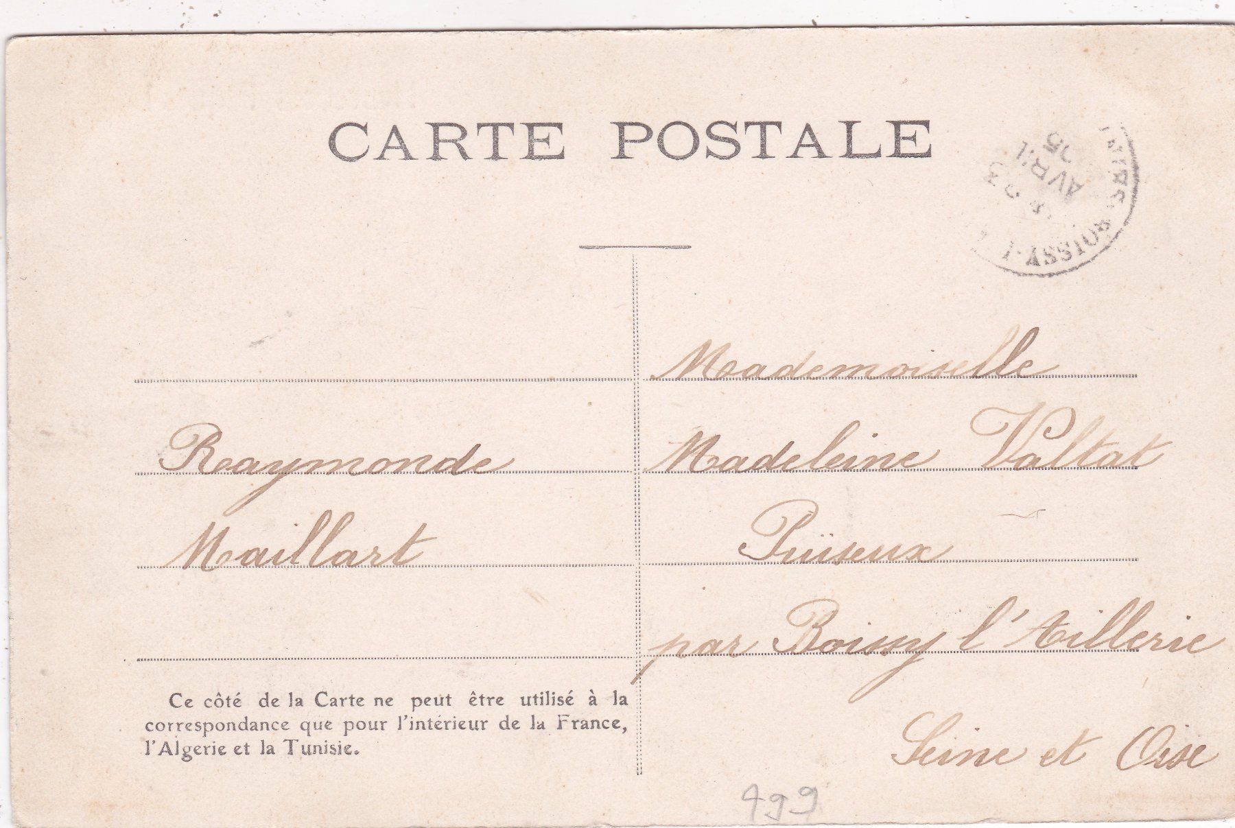 Cartoline postali: Frankreich Kirsch Kind Mädchen mit Ei Pâques – Usato da Herisau venduto da Lisegrat2008 1