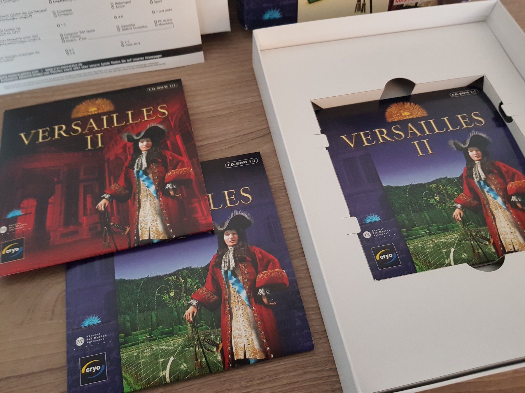 Giochi: Versailles II Das Testament - PC Spiel Big Box – Usato da Bassersdorf venduto da retrolab 1