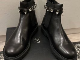 Hammerstein Lederstiefel, Grösse 40, Neu! Mit Stein