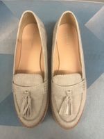 Hellgraue Slipper Gr. 41 von Anna Field