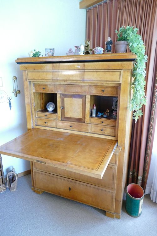 Klassischer Spät-Biedermeier Sekretär (1890) aus DE (Gebraucht) in ...