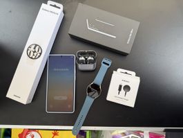 Samsung Galaxy Set: S25 Ultra, Watch 6 und Buds