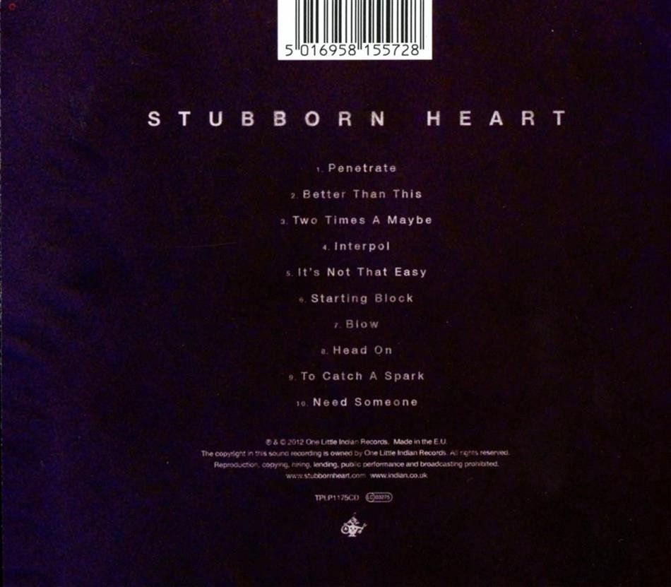 CD: Stubborn Heart --- (CD) – Usato da Uzwil venduto da visions77 1
