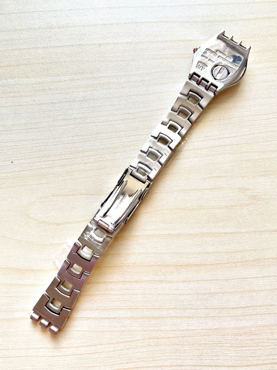 Swatch Orologi: Swatch Armbanduhr Edelstahl mit Datum  – Usato da Grenchen venduto da chththl 5