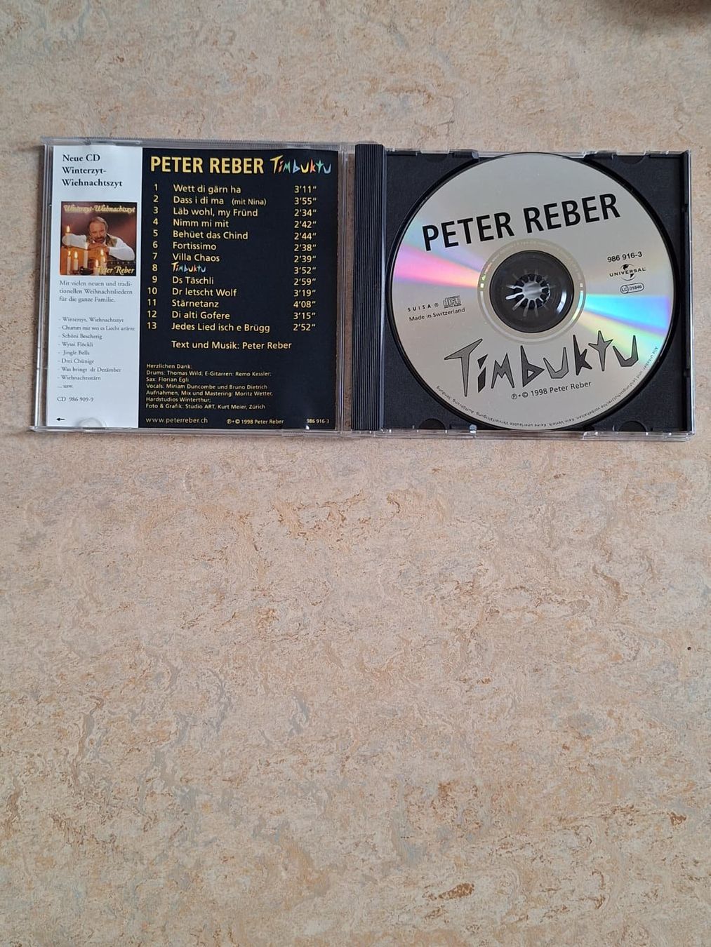 CD: Peter Reber - Timbuktu CD – Nuovo (secondo la descrizione) da Münchenstein venduto da soistes 2