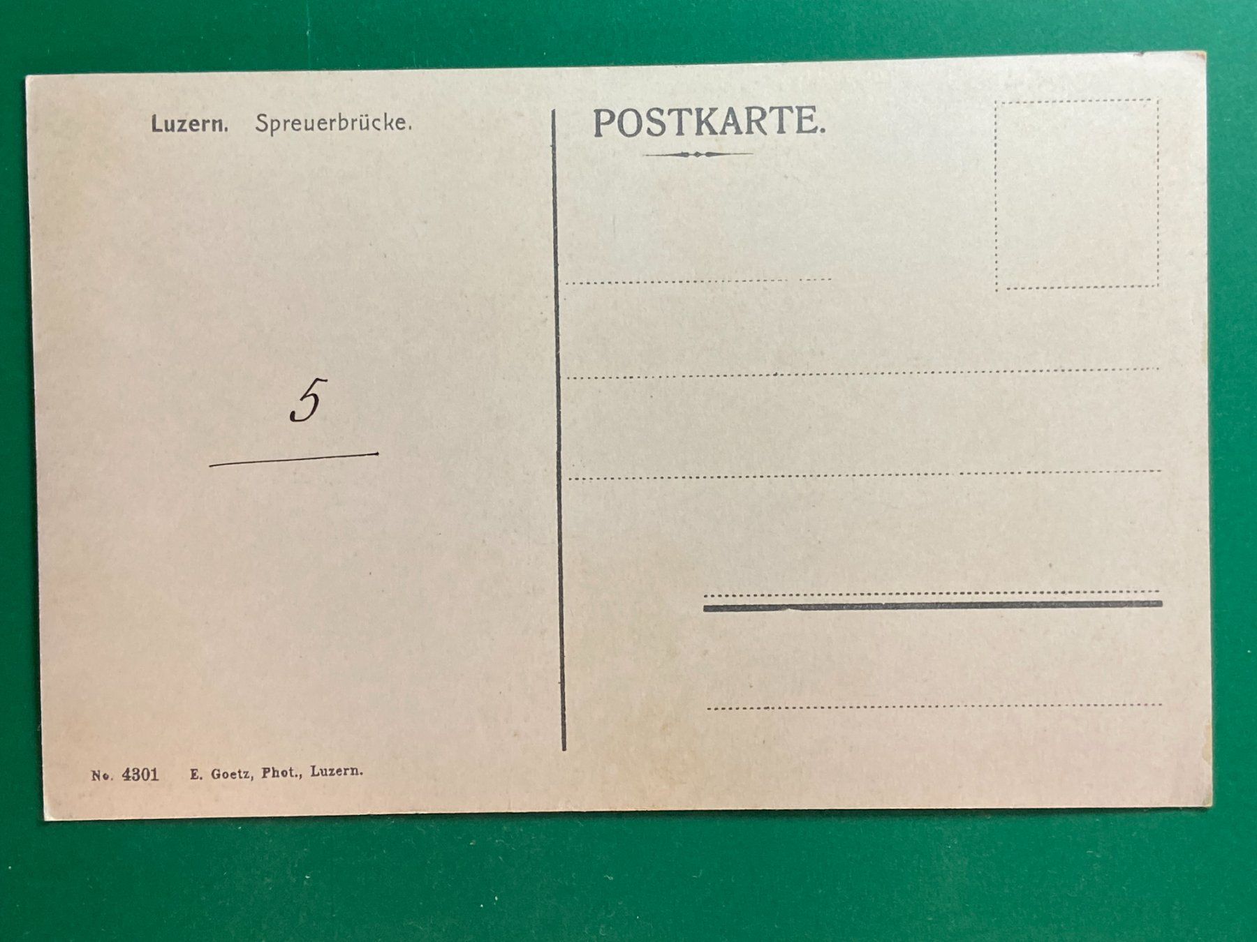 Cartoline postali: Luzern - Spreuerbrücke – Usato da Steg VS venduto da danwer74 1