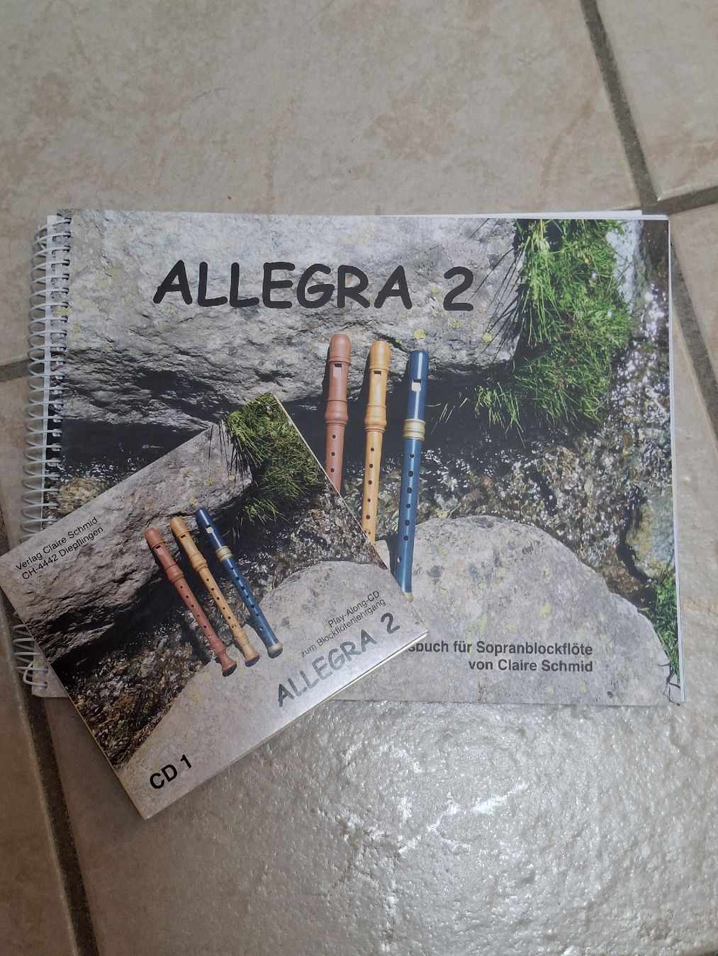 Libri: Allegra 2 Flötenbuch – Usato da Wilderswil venduto da janabe