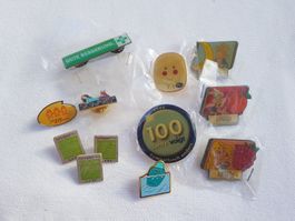 Vintage Pin-Sammlung aus den 1990er Jahren