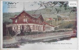 Vevey - Gare de depart du Mont-Pelerin - Peter Chocolate