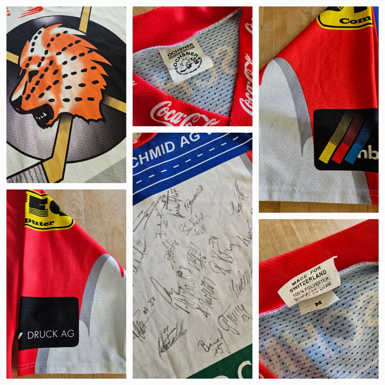 Leibchen & Hosen: EHC Visp 3 Trikots + Shirt – Gebraucht aus Hägglingen von United-Village-Trade 3