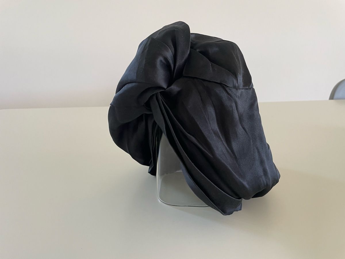 Altro per la cura dei capelli: Haarturban aus 100% Seide, Maulbeerseide – Usato da Thalwil venduto da Andieg 1