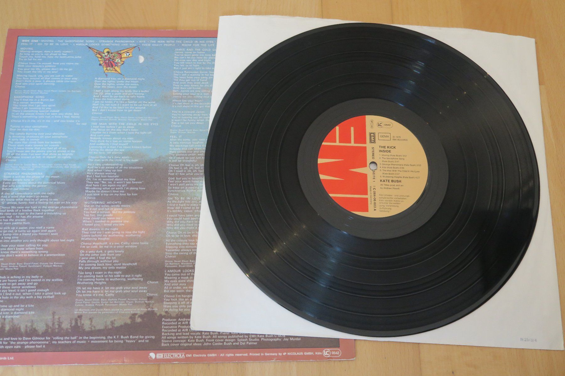 Schallplatten: Kate Bush – The Kick Inside – Gebraucht aus Thun von Karibu70 2
