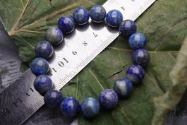 Lapis    12mm   Kugel Armband   –Lot Adlun-