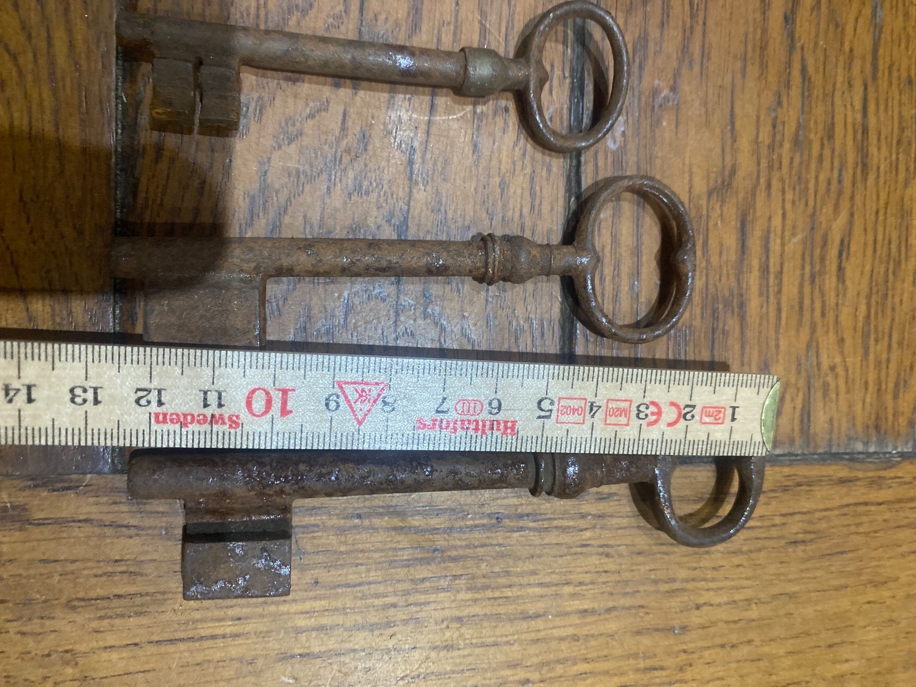 Schlüssel: Lot clé clef ancienne 6-13cm C – Gebraucht aus Lajoux JU von Briard0 3
